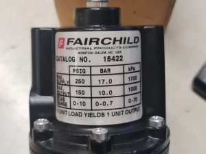 15422 Fairchild Pneumatic Precision Regulator